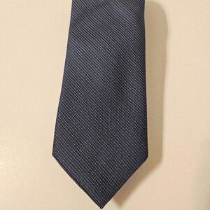 Isaac Mizrahi New York Navy Blue Tie